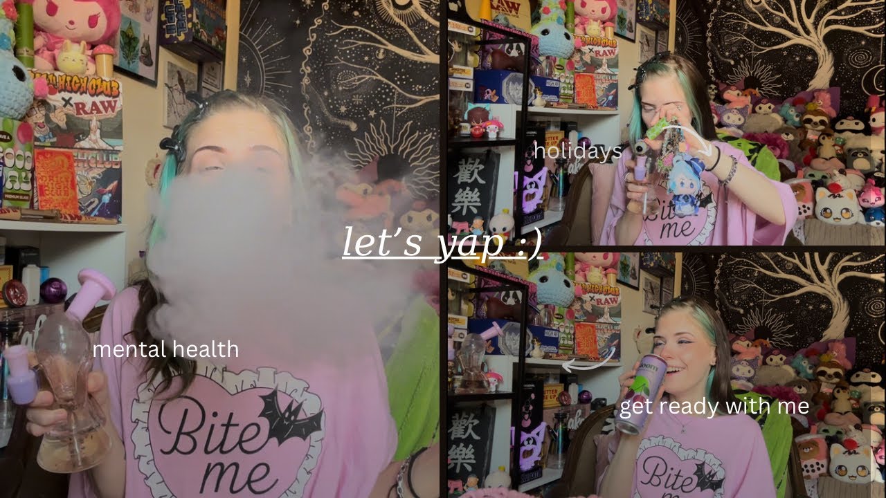 MENTAL HEALTH + HOLIDAYS | GRWM + GARDEN SESH | Madi Arielle