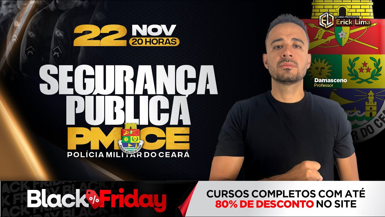 SEGURANÇA PÚBLICA | PMCE | PROF. DAMASCENO