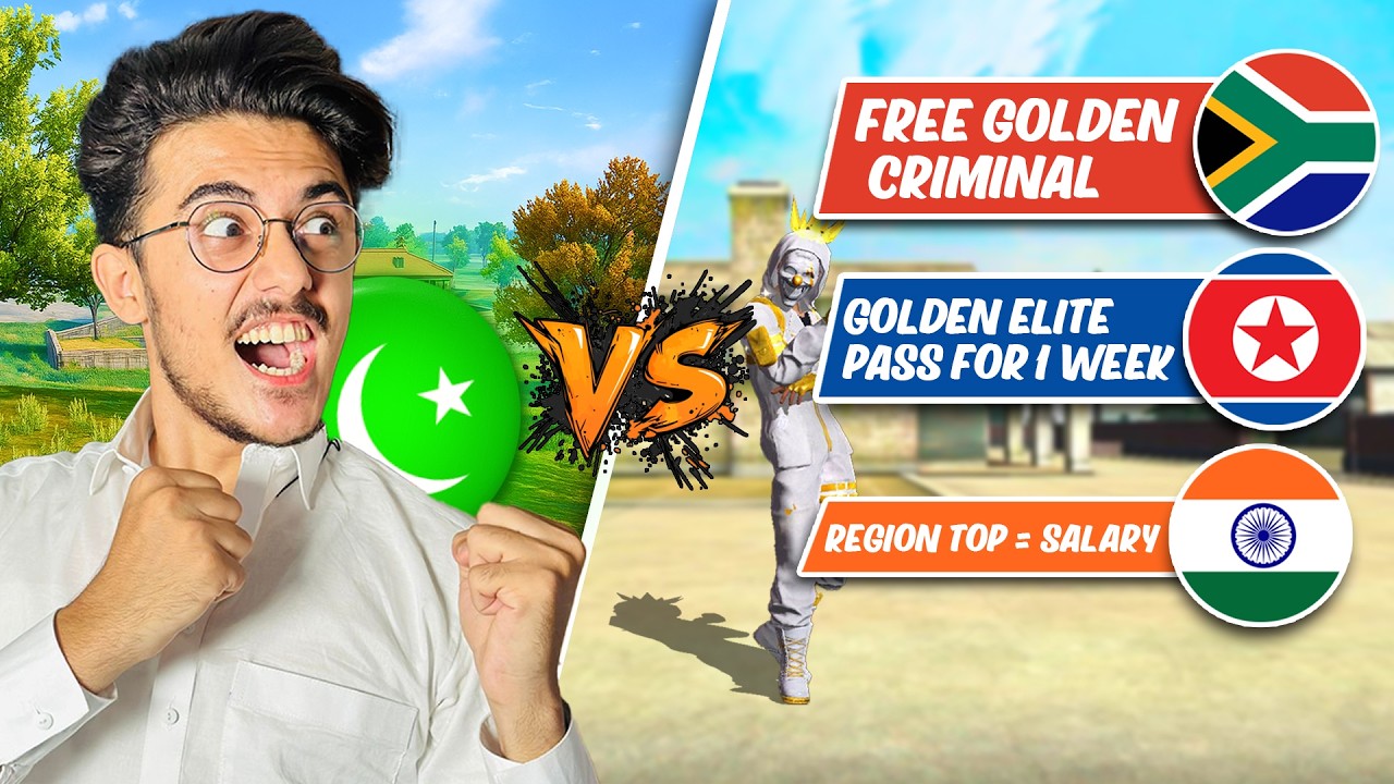 I TRIED ALL SERVERS OF FREE FIRE | Part 3 (Most Unique Servers)