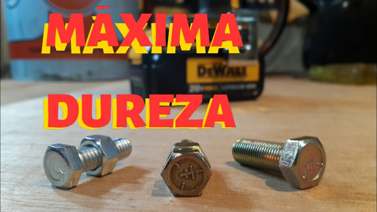 GRADOS DE DUREZA DE TORNILLOS - HARD SCREWS
