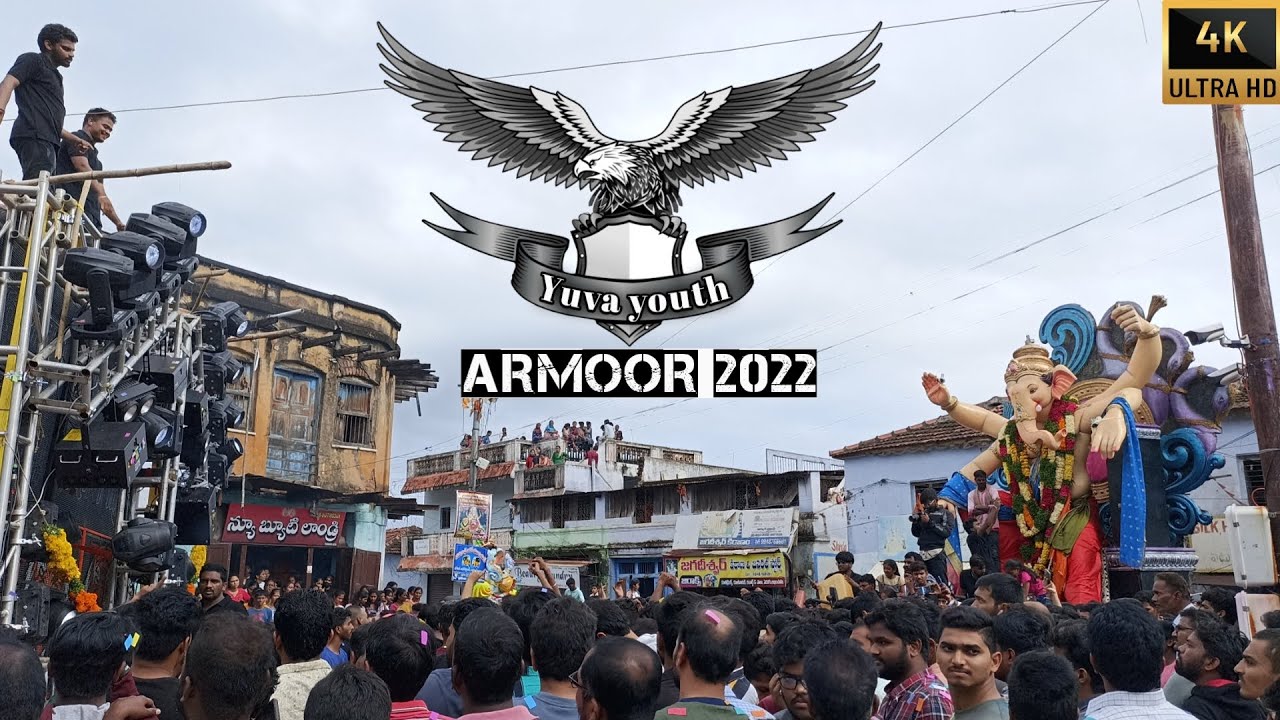 Ganesh visarjan celebrations🎉🎊 | Armoor 2022 |#armoor