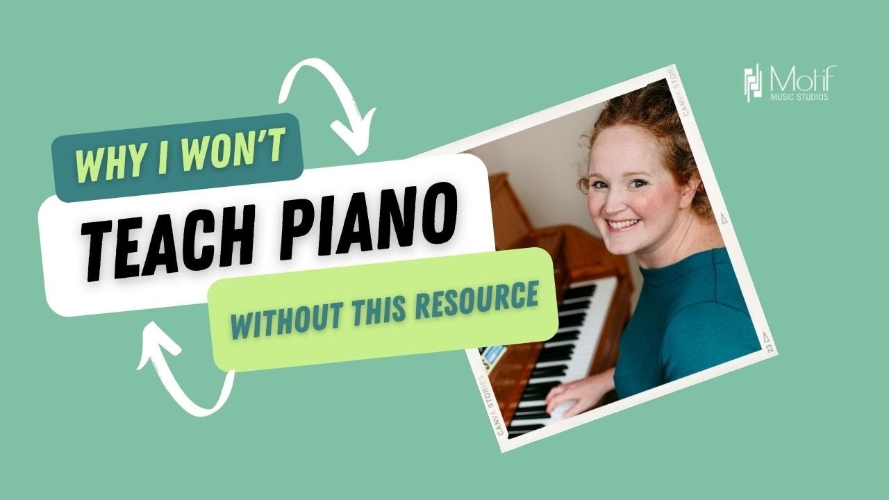 The Resource I Won't Teach Without | Supersonics Piano Tour