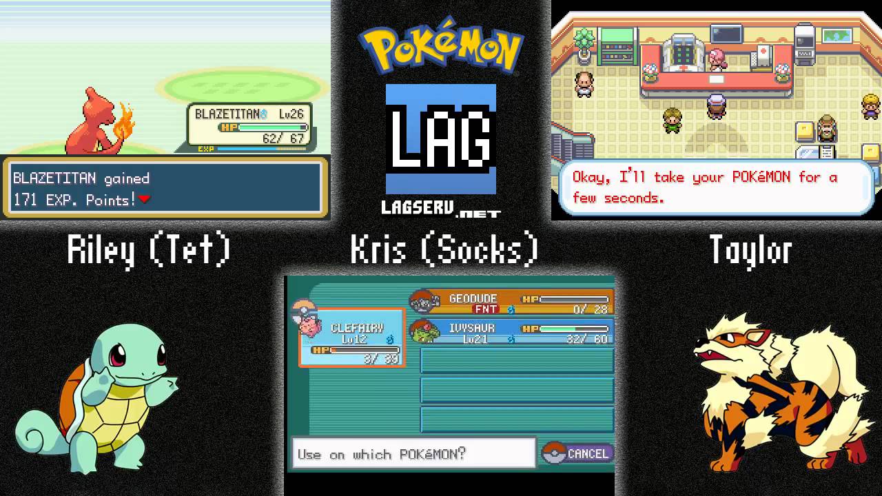 Pokemon FireRed/LeafGreen Group Playthrough - Part 1 (Live Stream)