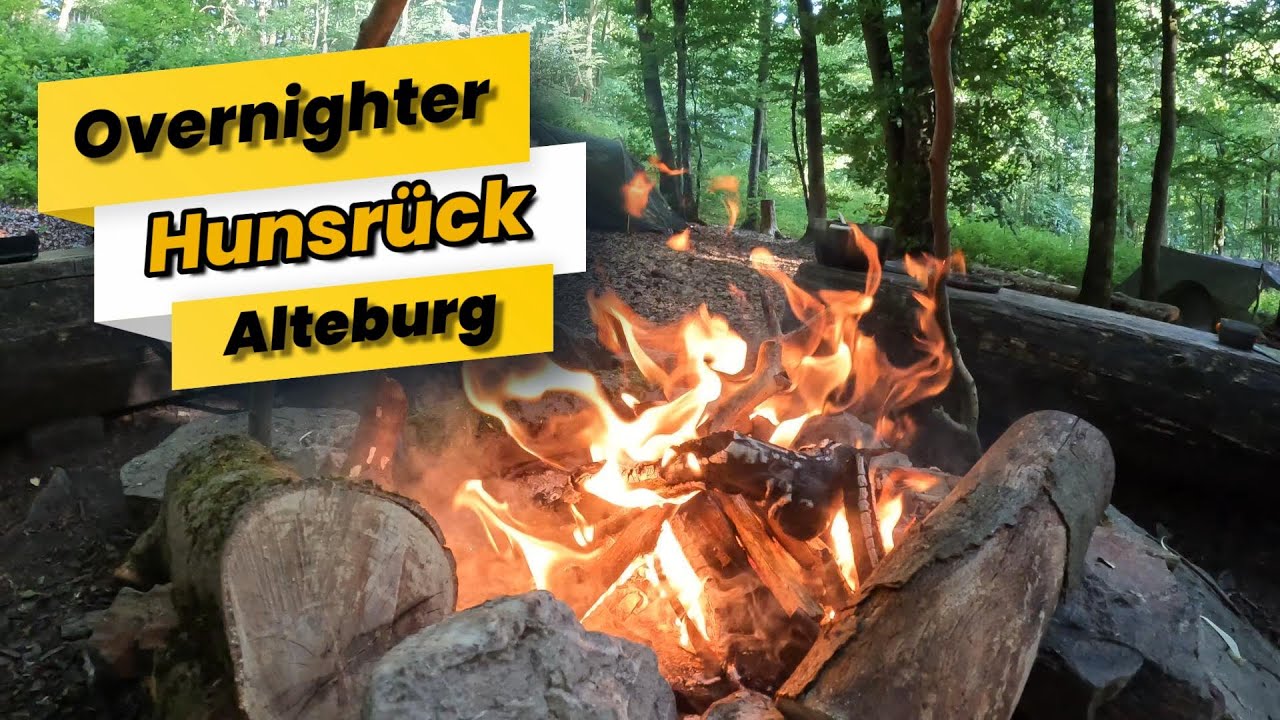 Overnighter im Hunsrück - Sturm, Regen, Freundschaft