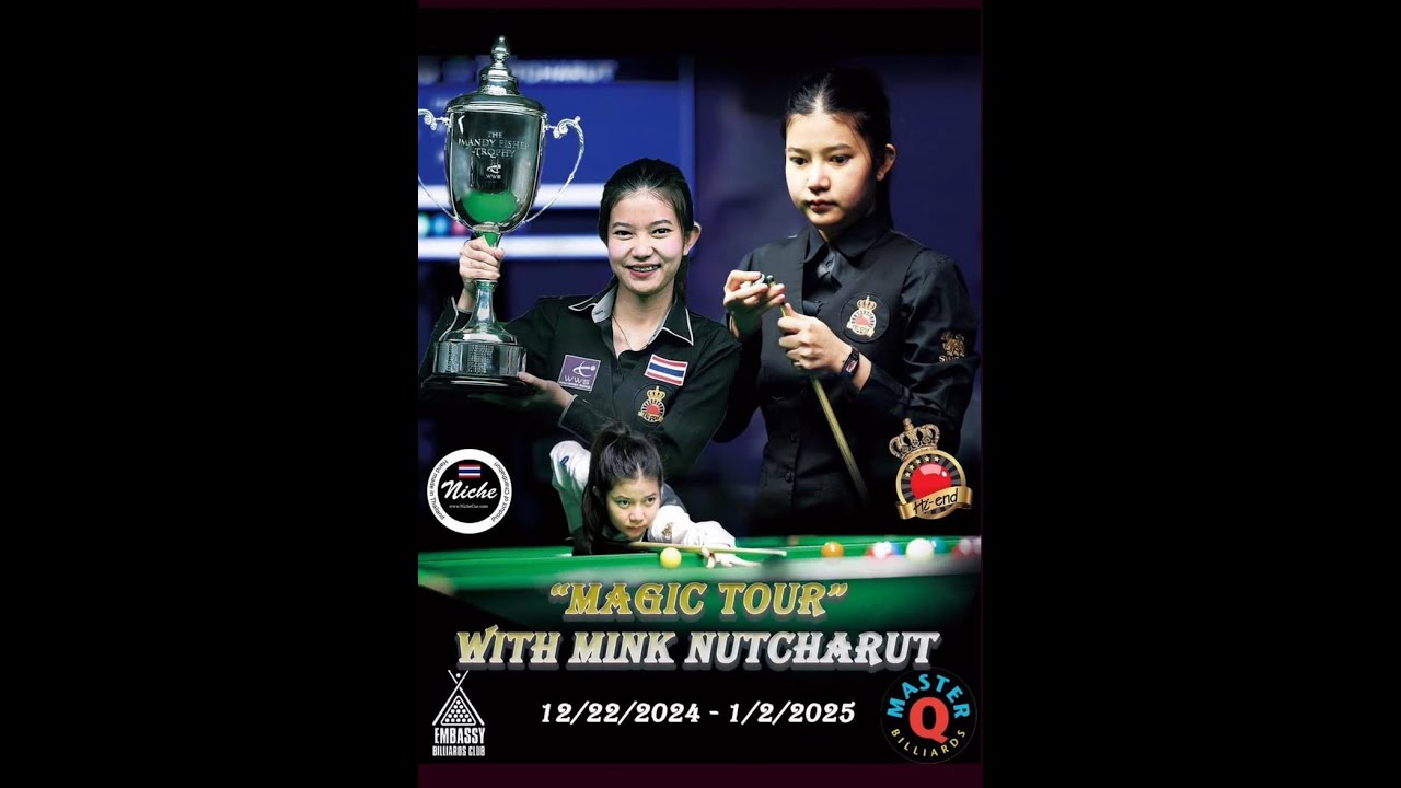 Mink made 147 by T-line up : Magic Tour 2024 Toronto Master Q Billiards