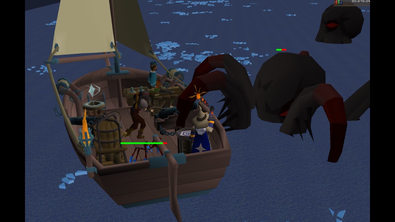 OSRS Vampyre Kraken Safespot with both cannons