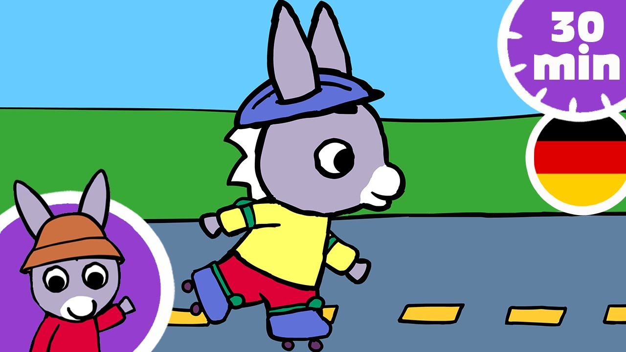🛼 Trotro treibt gern Sport 🛼 - Kartoon für Baby