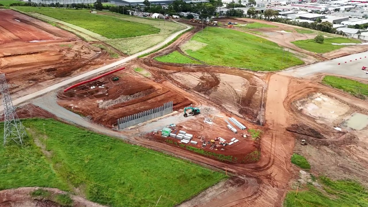 $2.5 billion Supernode project Brisbane north, Brendale QLD, January 2025 Under construction