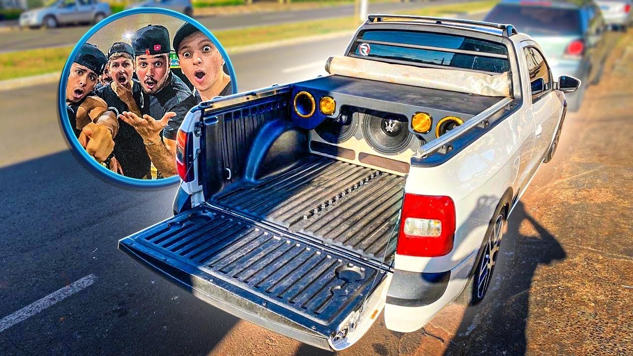MEUS AMIGOS SE SURPREENDERAM COM O SOM DA SAVEIRO !