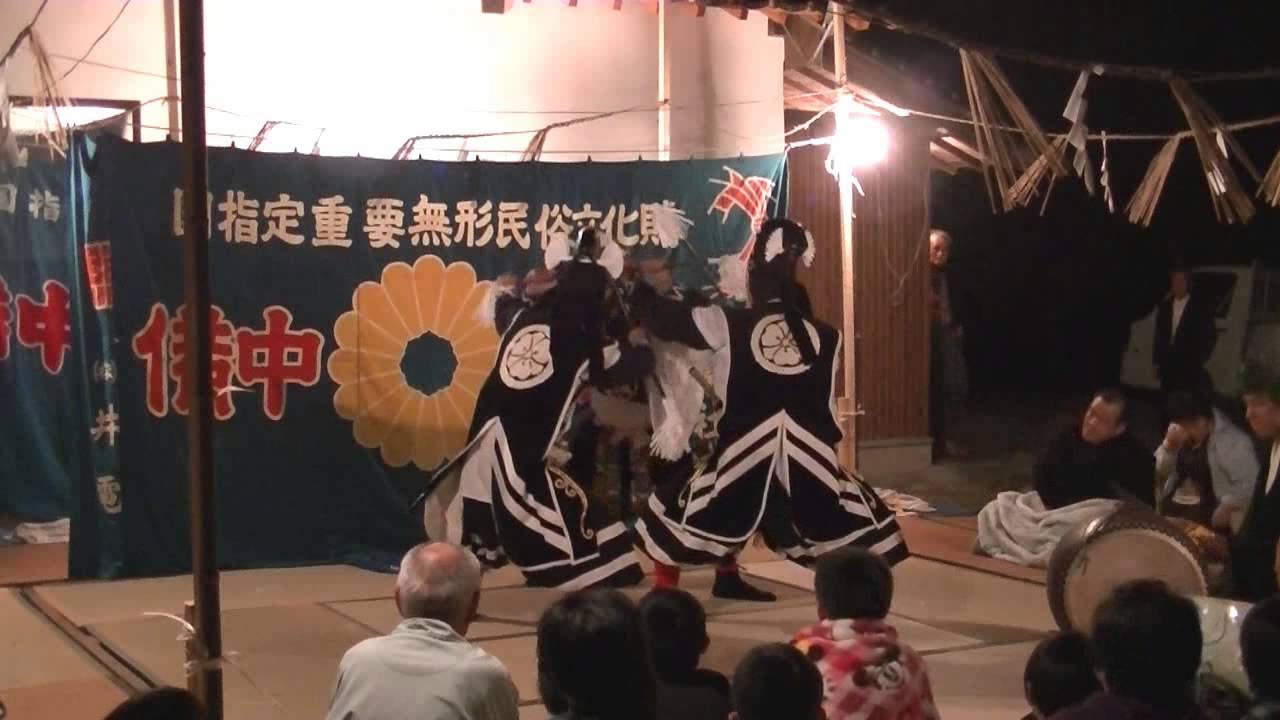 備中神楽北山社　国譲り　鬼退治その1