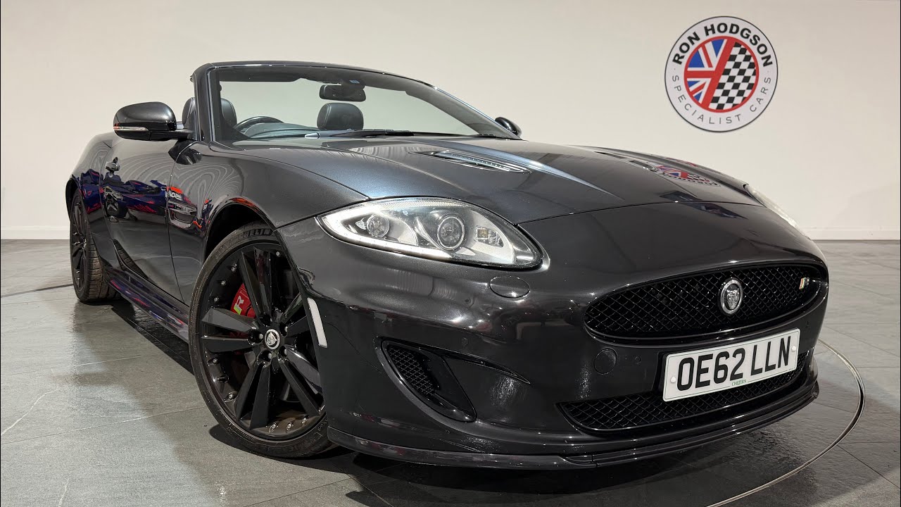 2012 62 Jaguar XK-R Convertible with Speed Black Pack For Sale at Ron Hodgson Specialist Cars