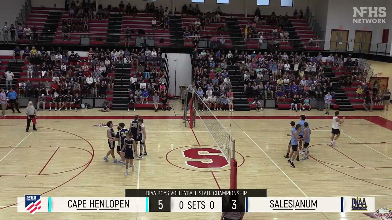 2023 Delaware State High School Boys Volleyball Championship Game - Cape Henlopen vs. Salesianum.