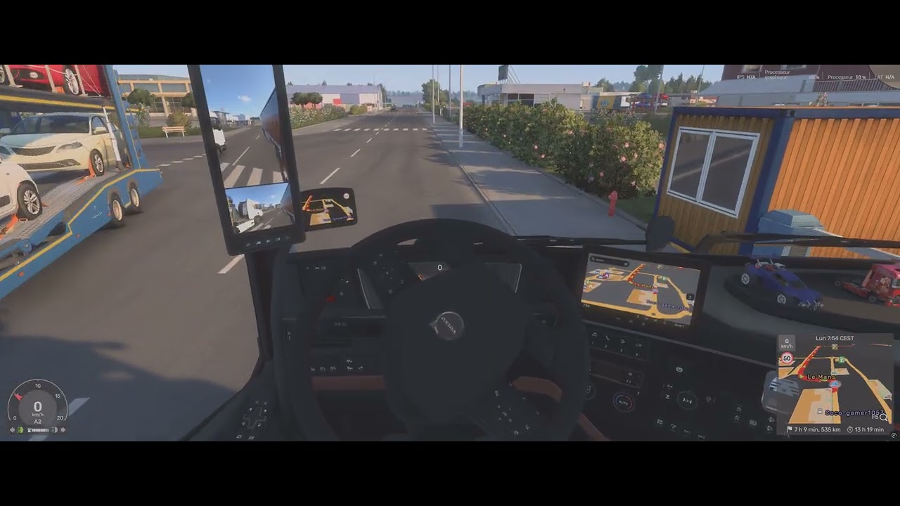 petit convoi de livrasion  du mans a mets ets 2