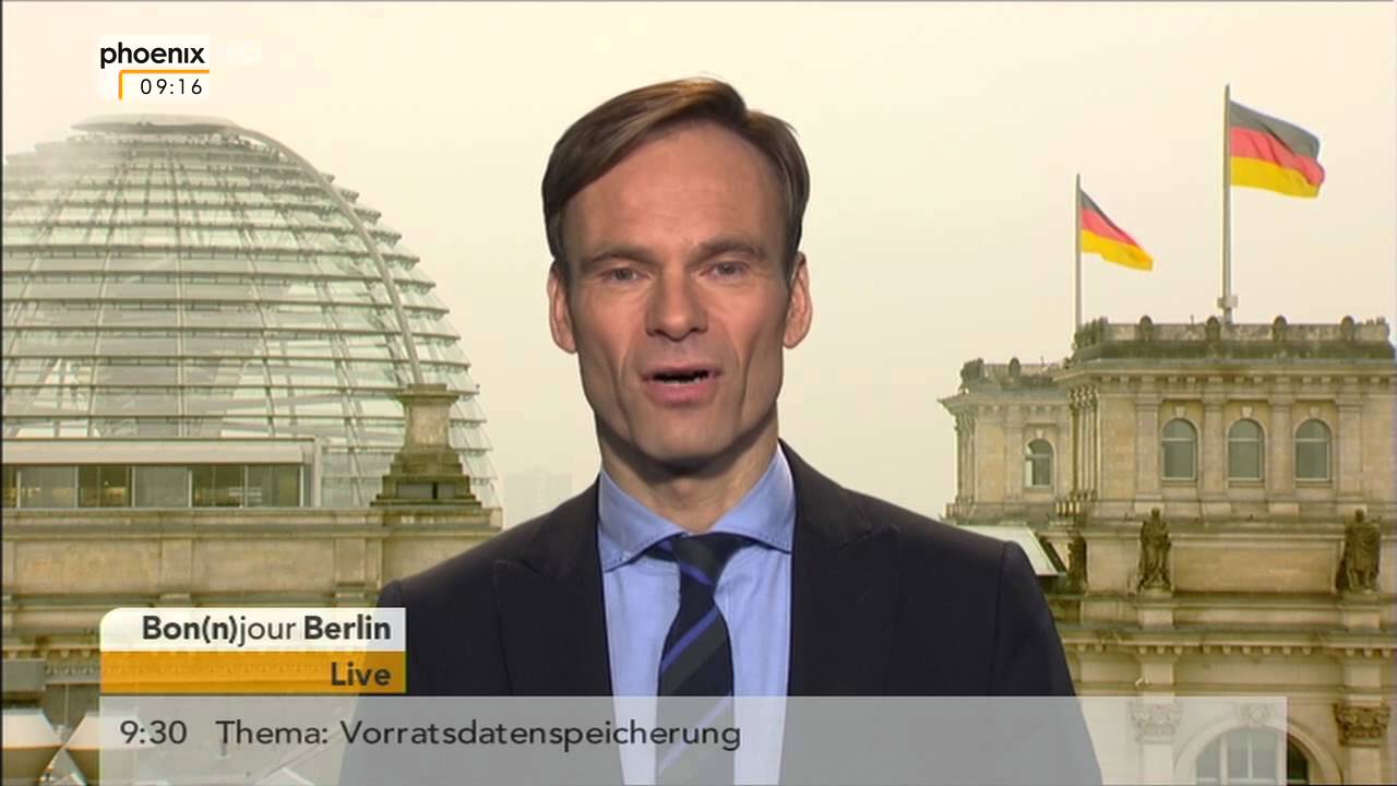 Bon(n)Jour Berlin mit Wulf Schmiese zu aktuellen politischen Themen am 20.01.2015