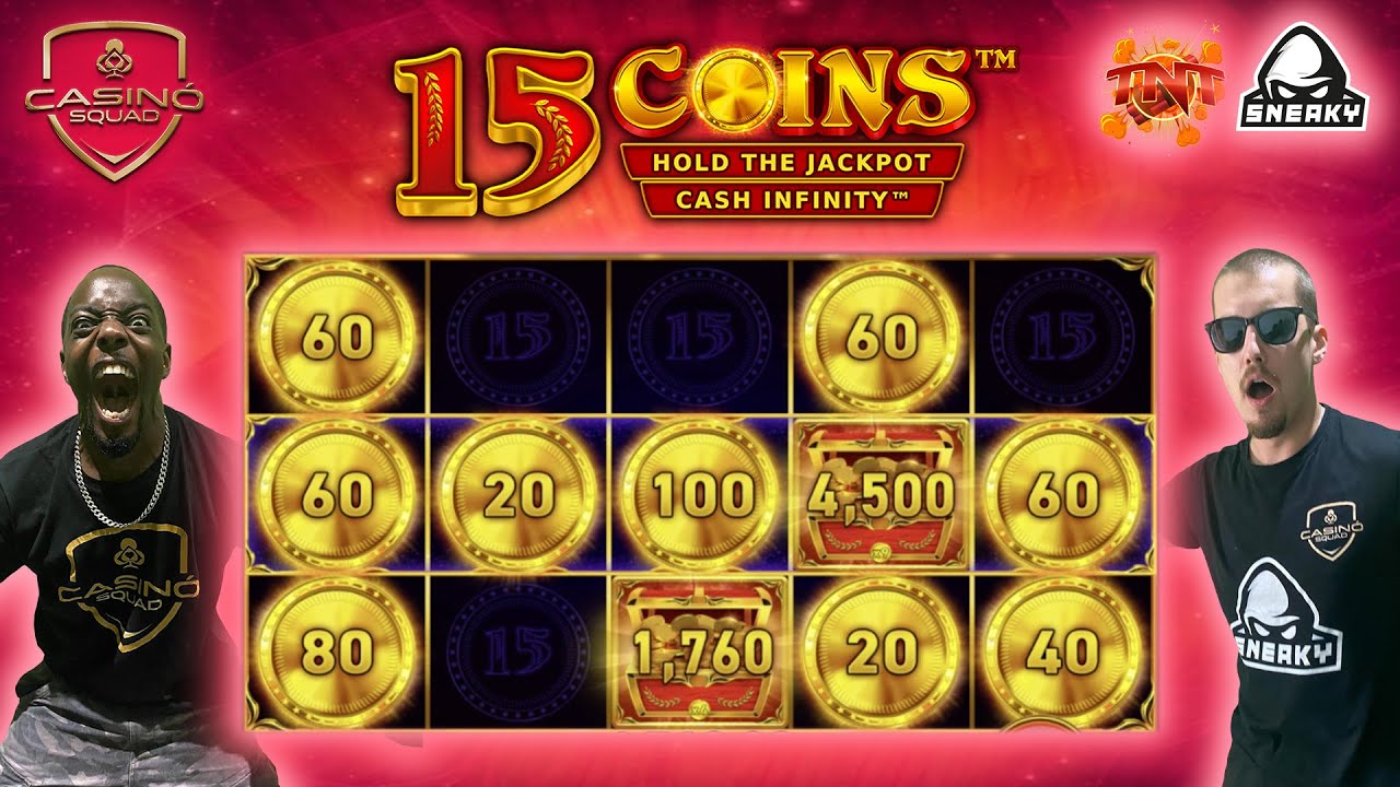 WE TRIED THE NEW 15 COINS SLOT AND IT PAID HUGE 🪙🪙🪙