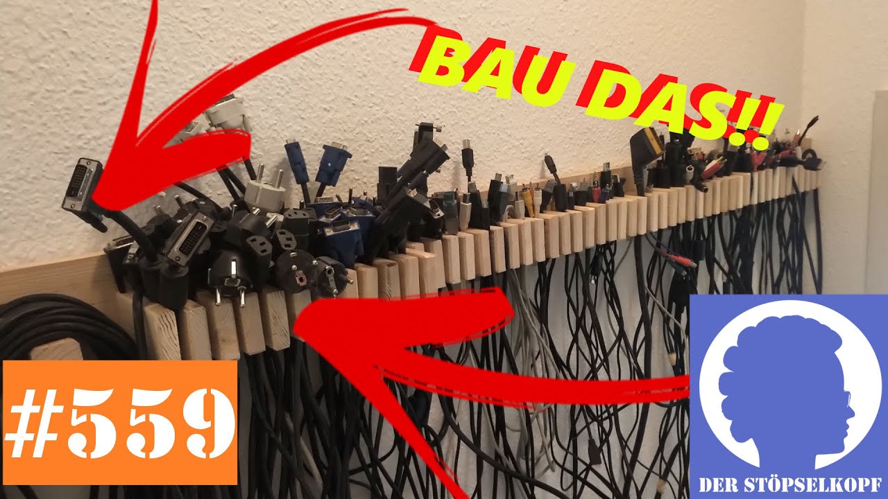 #559 Der beste und unkomplizierteste Kabel - Halter auf dieser Welt!