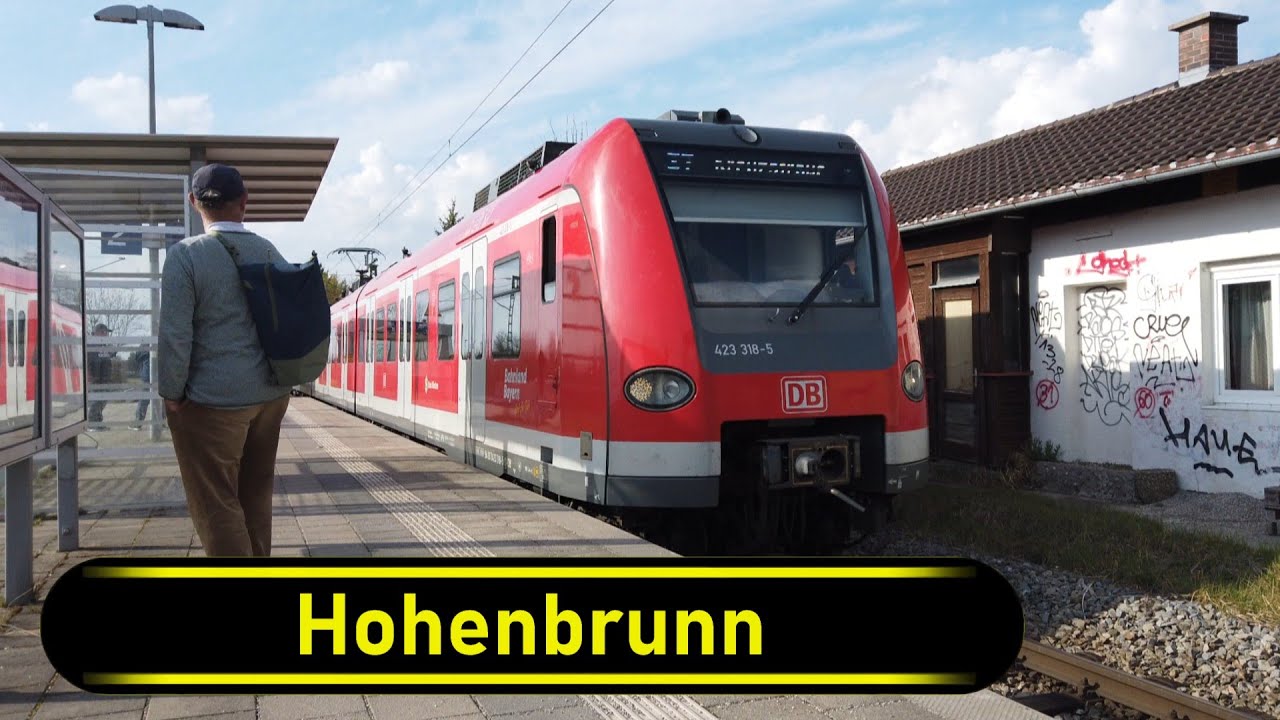 S-Bahn Station Hohenbrunn - Munich 🇩🇪 - Walkthrough 🚶