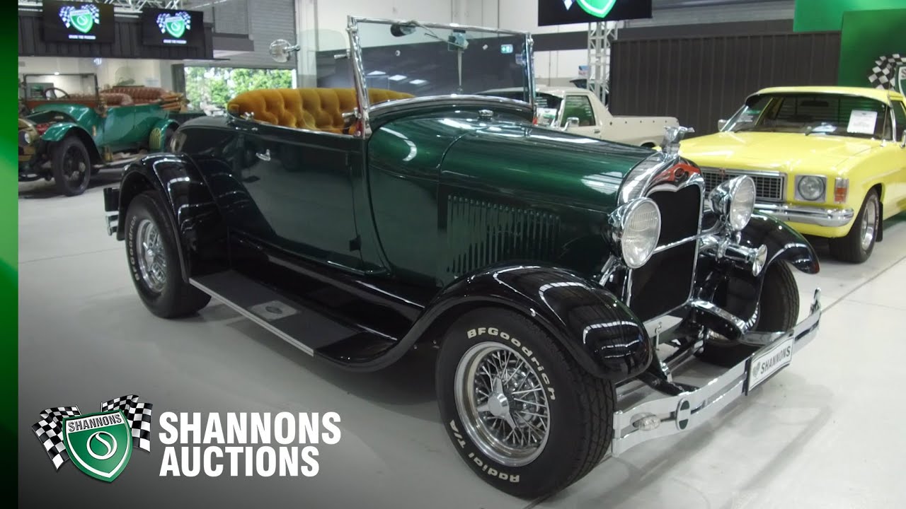 1929 Ford Model A Roadster (Modified) - 2022 Shannons Autumn Timed Online Auction