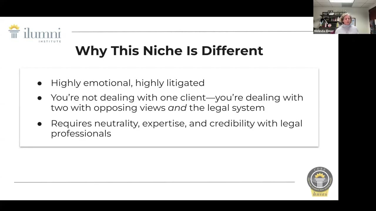 Divorce Transactions Demystified with Melinda Elmer