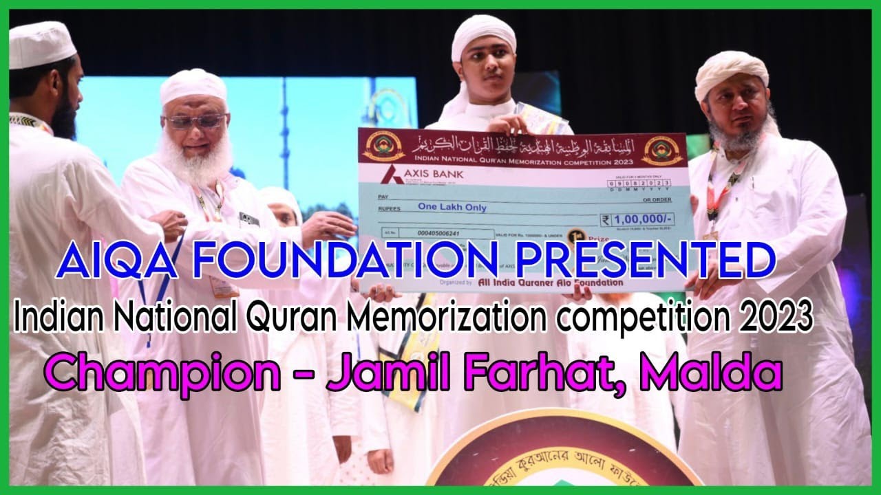 Champion Jamil Farhan in AIQA Foundation