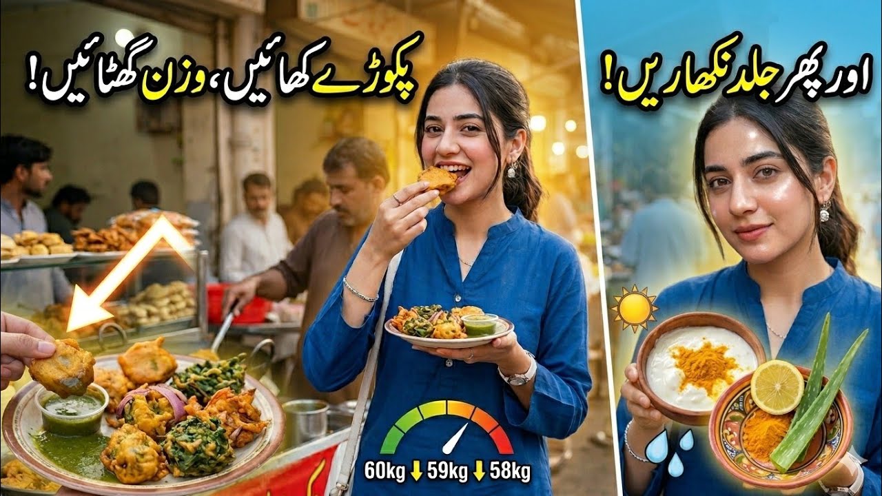 Ramadan Special Weight Loss Pakora Recipe By Food Recipes 357k | Less Oil Pakora Recipe |