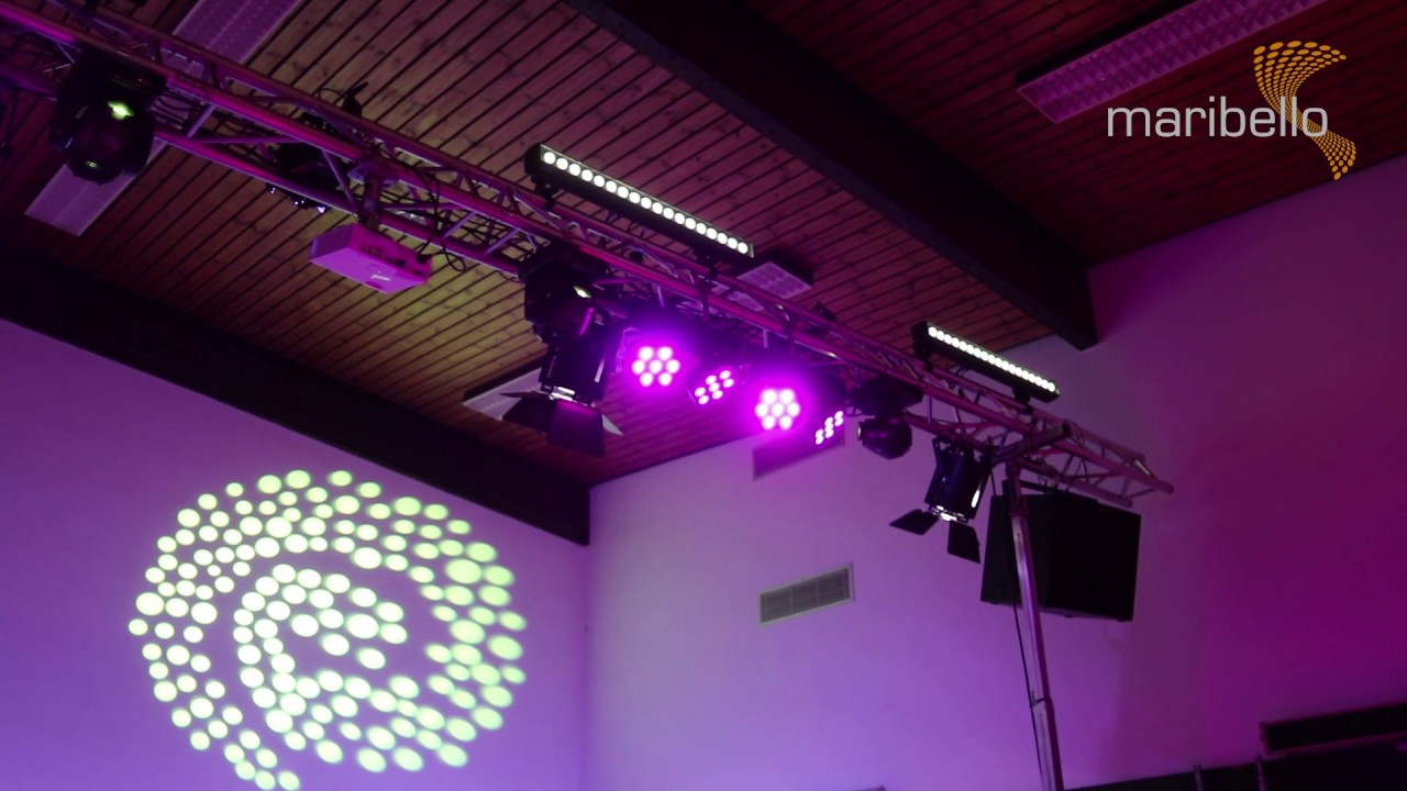 DJ Marco Maribello: Equipment Setup für Karneval in einer Halle