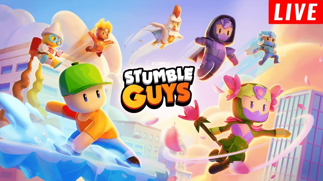 [LIVE 🔴] BLOCK DASH QUEEN ⚡👑 Women's Day Special!🌸💕 Stumble Guys!🔥