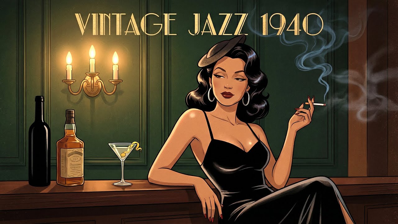 1940's Vintage Jazz Playlist - Elegance is an unspoken note.