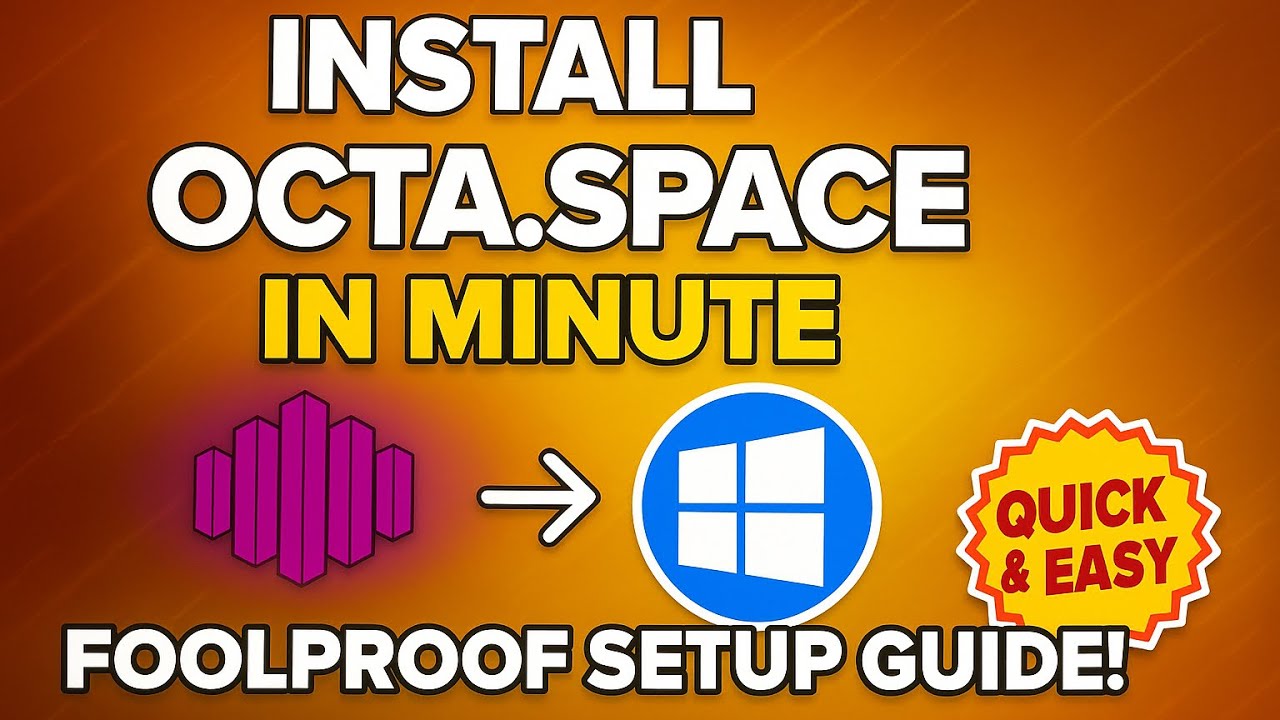 How to Setup OctaSpace in Minutes