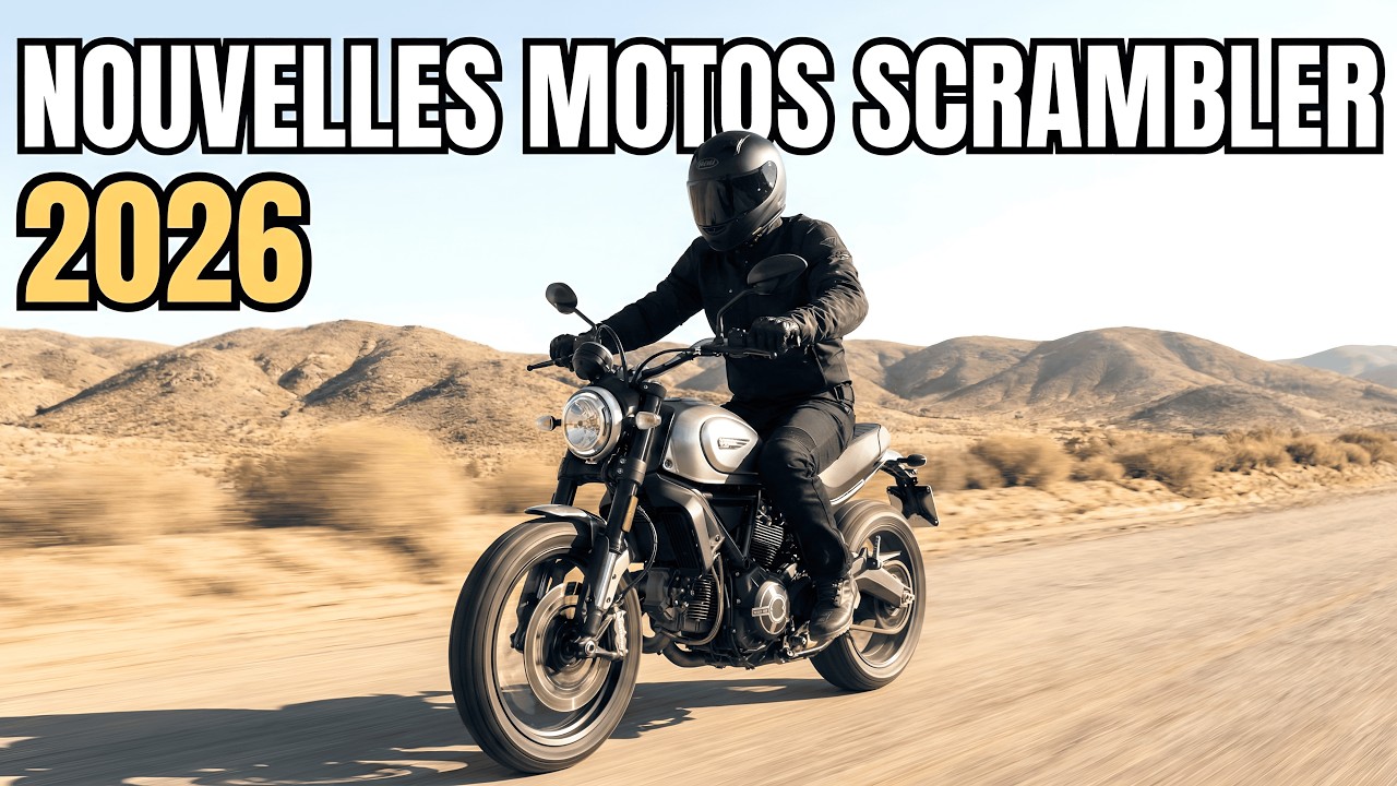 7 meilleures nouvelles motos scrambler 2026