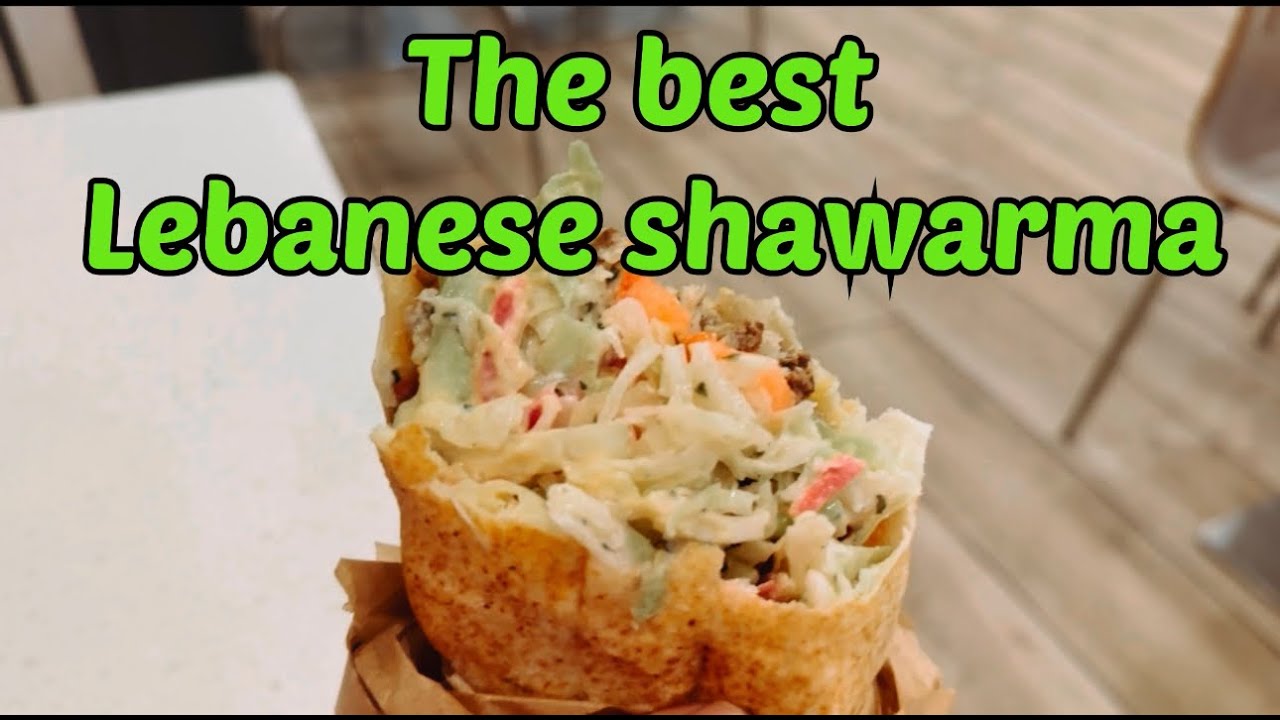THE BEST LEBANESE SHAWARMA | BOUSTAN