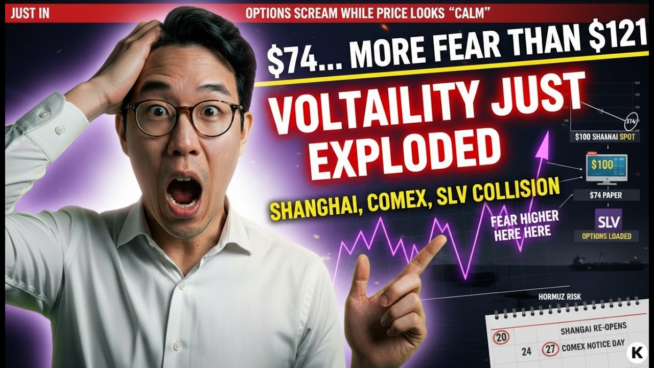 JUST IN: Silver Volatility Now Screaming Louder Than at $121