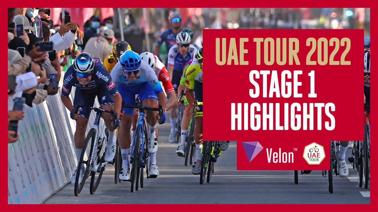 UAE Tour 2022: Stage 1 Highlights