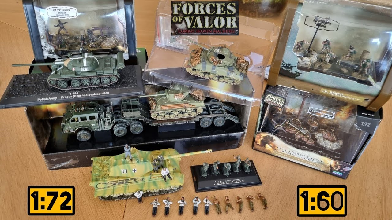 Some of my Military models figures. Forces of valor, del Prado, Easy Model #diecast #military #tank