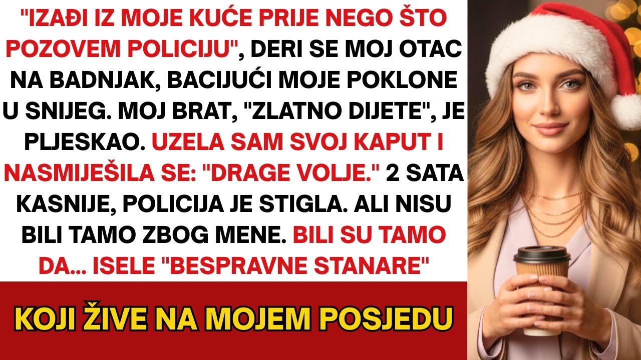 Moj je tata bacio moj putni kofer baš u snijeg, sve dok nije otkrio da posjedujem njegovu kuću...