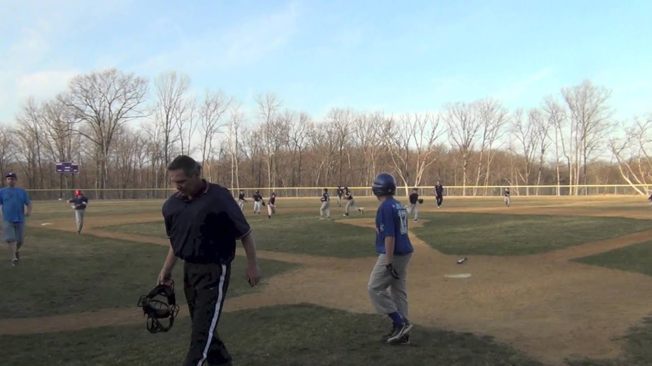MW Little League Yankees vs Rangers Majors 4-9-2013
