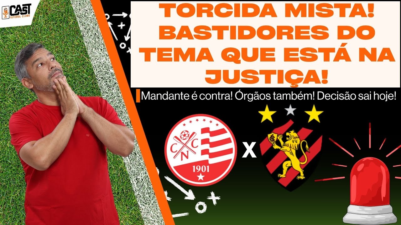 NÁUTICO X SPORT I OS BASTIDORES DA TORCIDA MISTA NO CLÁSSICO. TIMBU E ÓRGÃOS SE MANIFESTAM CONTRA.