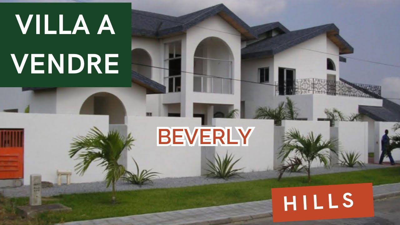 Villa duplex à vendre à Abidjan : Cocody Riviera Beverly Hills
