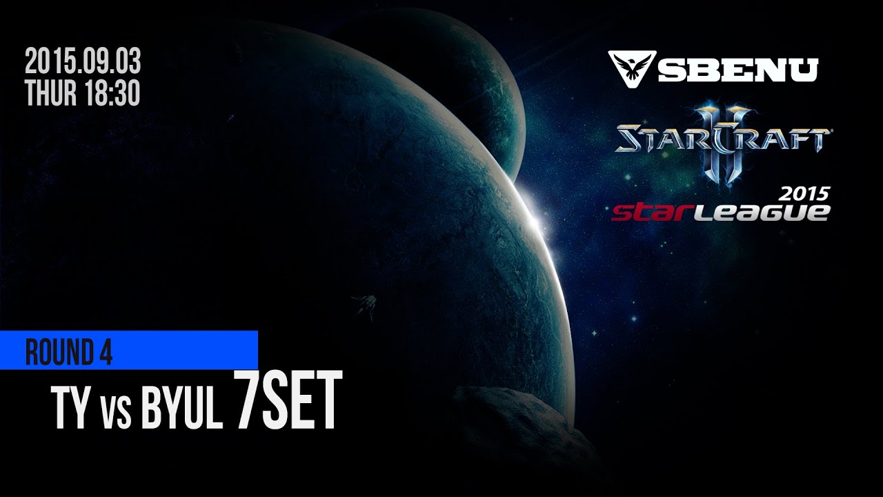 [SBENU SSL 2015] TY vs ByuL Semifinals  Match1 set7 -EsportsTV, Starcraft 2
