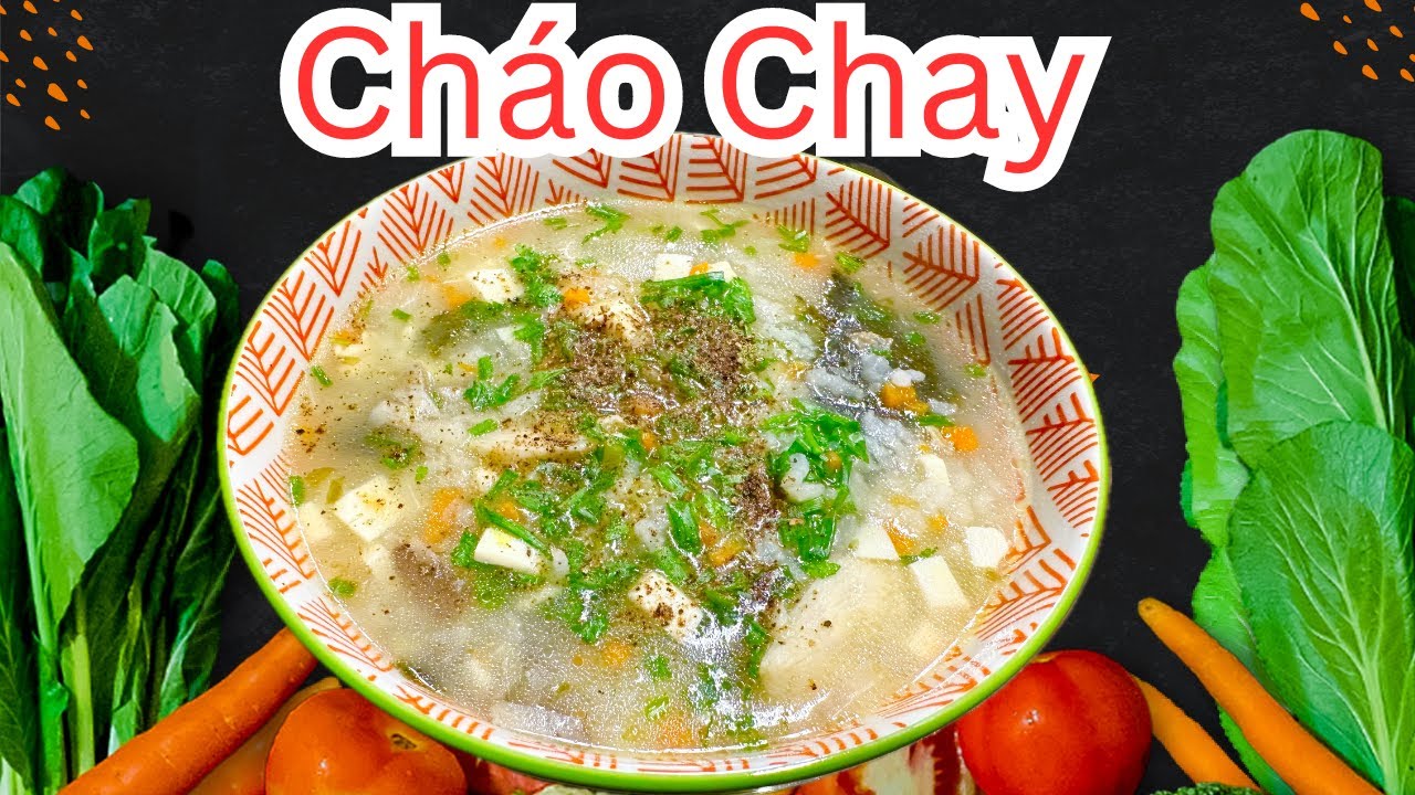 Chia Sẻ Cách Nấu Cháo Chay Thập Cẩm Đơn Giản Có Gì Nấu Đó - VEGETABLE RICE SOUP