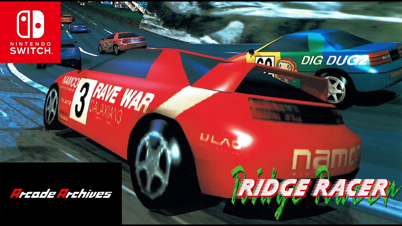 Arcade Archives RIDGE RACER (Nintendo Switch 1) Gameplay