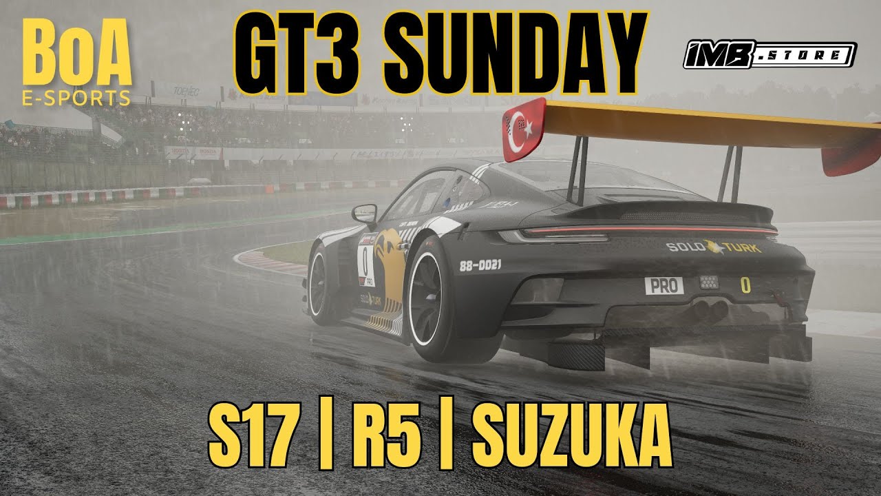 GT3 SUNDAY | S17 R5 | SUZUKA | #BoA #ENG #ACC #SIMRACING