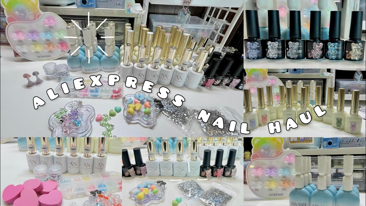 AliExpress Nails Haul | Salon-Quality Nails at HOME with Cheap Finds!