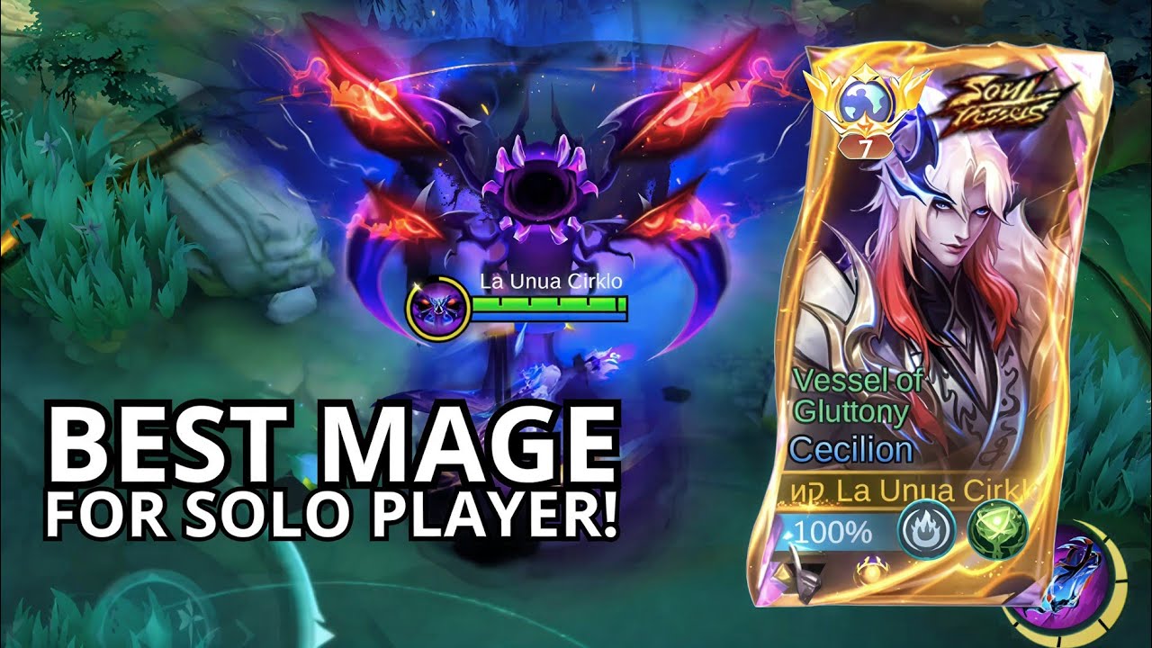 99% WIN USING CECILION MIDLANER FOR SOLO PLAYER! MOBILE LEGENDS BANG BANG
