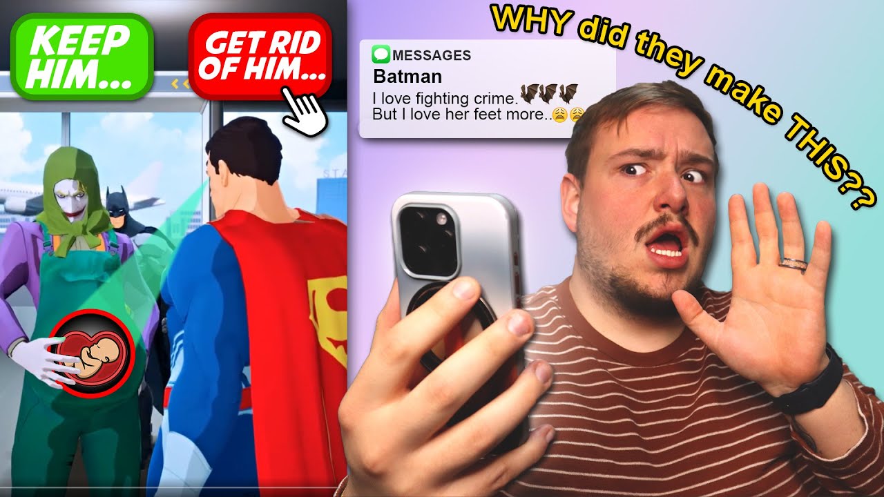 DC's New Mobile Game is REALLY Weird... (DC DARK LEGIONS)