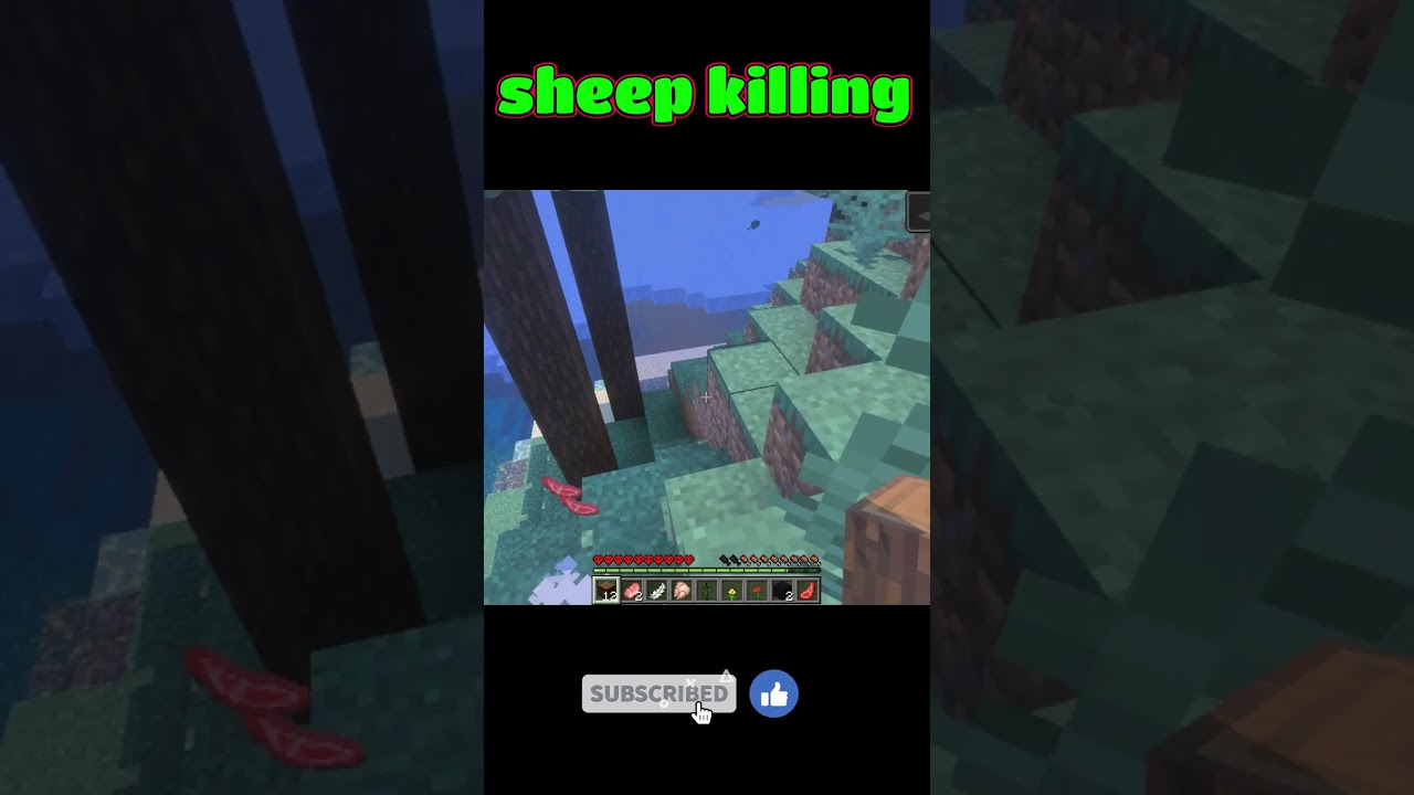Sheep Killing 💀🐑 | Minecraft Survival Reality 😈  