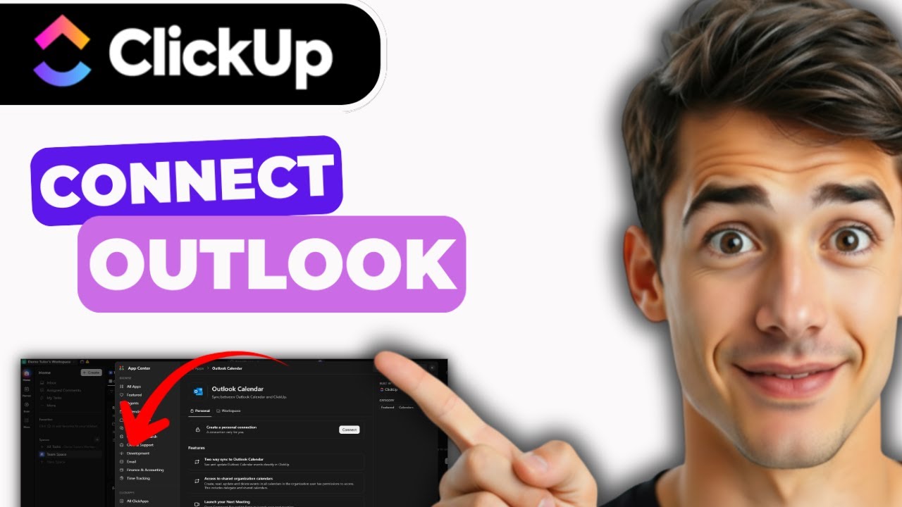Как интегрировать Outlook с ClickUp (самый простой способ) (руководство на 2026 год)