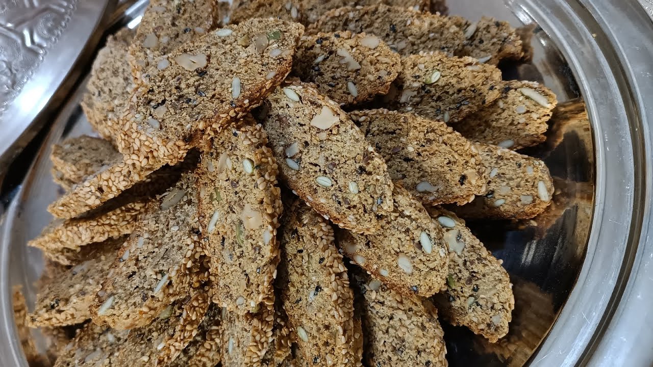 ها الجديد بدون دقيق ابيض ولا زيت:  فقاص صحي بالدقيق الكامل وحبوب الشية وخليط من الزرارع💯🤩😍💯