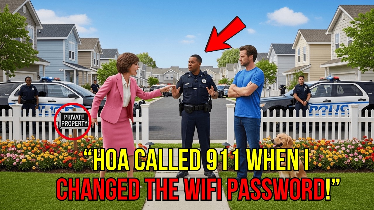 HOA Karen Called 911 Because I Changed My Wi Fi — What Cops Found Shocked Everyone