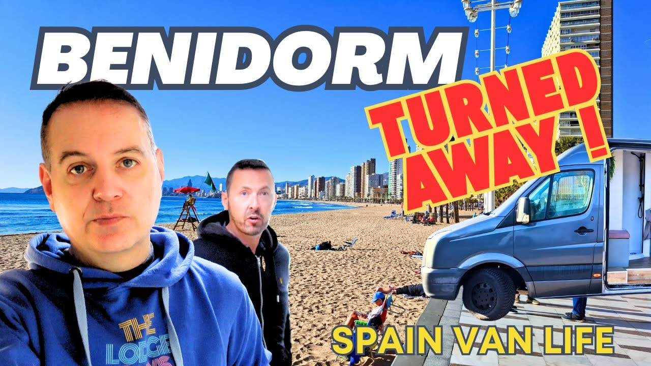 TURNED AWAY IN BENIDORM ! | Sunset Cruise in El Palmar | Van Life Spain